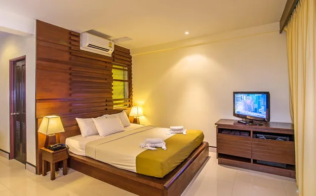 غرفة ديلوكس بسرير مزدوج أو سريرين منفصلين، Lanta Pura Beach Resort 2/2