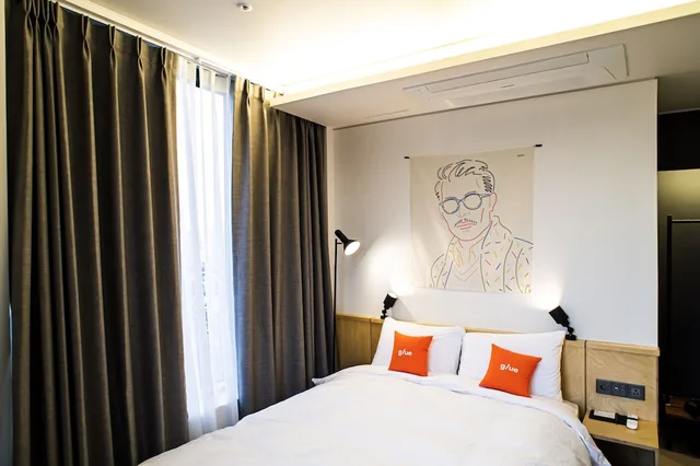 غرفة ديلوكس بسرير كوين، Glue Hotel Dongdaemun 1/4