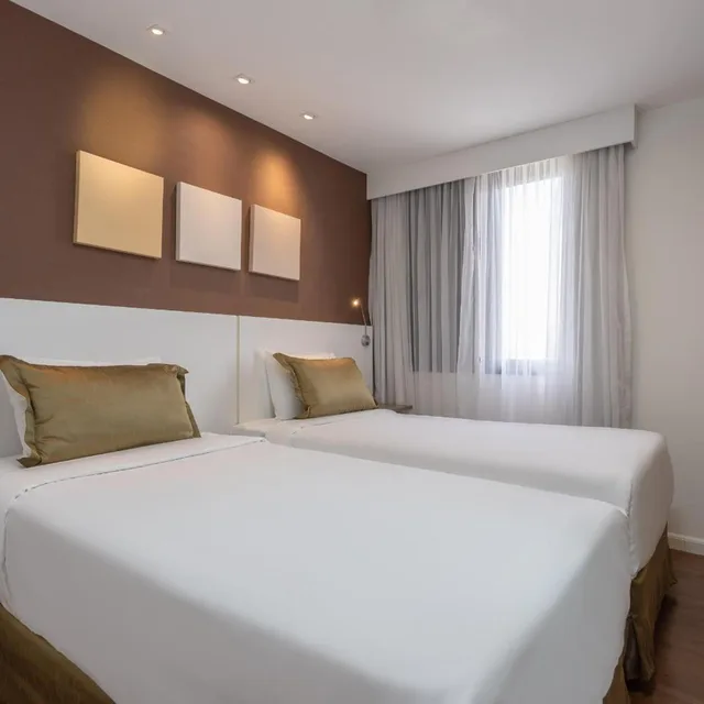جناح بسرير مزدوج بغرفتي نوم، Paulista Suites by Charlie 1/10