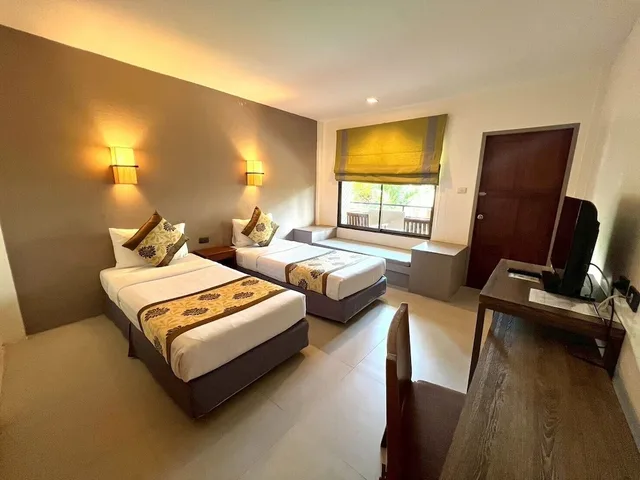 غرفة ديلوكس بسريرين منفصلين بغرفة نوم واحدة، The Viridian Resort 2/10