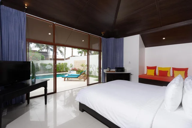 فيلا بسرير كينج بغرفة نوم واحدة، Dhevan Dara Resort Spa 1/7