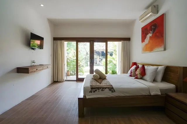 غرفة ديلوكس بسرير كوين بشرفة، D'uma Residence 1/3