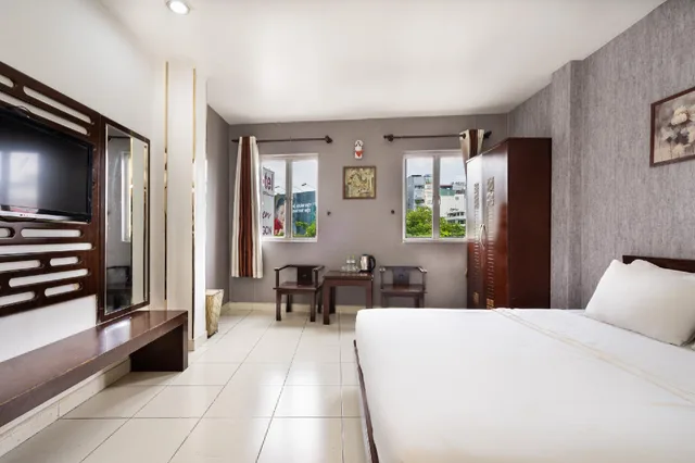 غرفة ديلوكس بسرير مزدوج، Sen Saigon Hotel 1/1