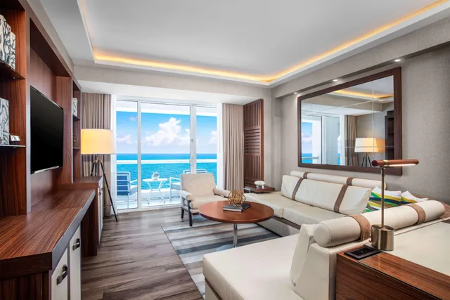 1 Bedroom, Suite, Ocean Front, Accessible, Conrad Fort Lauderdale Beach 2/4