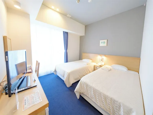غرفة اقتصادية بسريرين منفصلين، Hotel Rising Sun Miyakojima 3/5