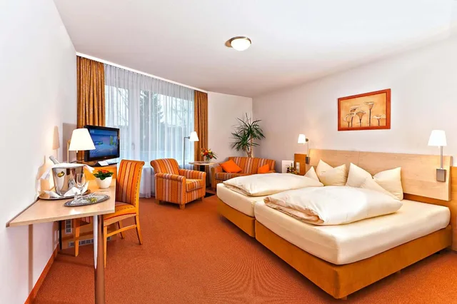غرفة بسرير كينج، HOTEL SONNENGARTEN 2/4