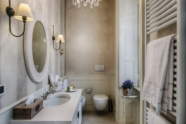 غرفة كلاسيكية بسرير كوين، Relais Villa Vittoria 2/3