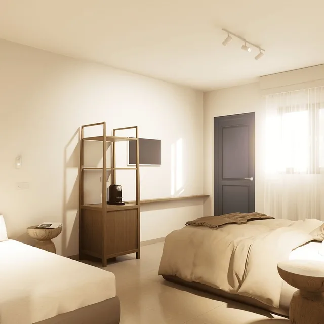 Artist, Deluxe, 1 Double and 1 Single Bed، Nami Hotel & Suites 3/10