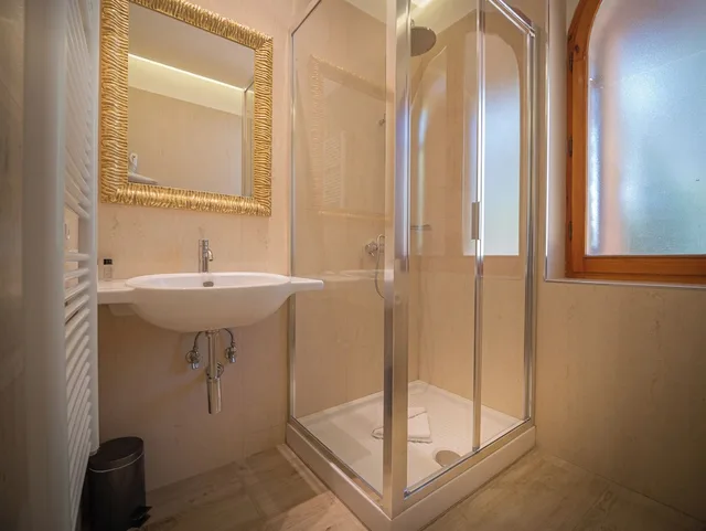غرفة اقتصادية بسرير مزدوج أو سريرين منفصلين، Hotel Villa San Giorgio 7/7