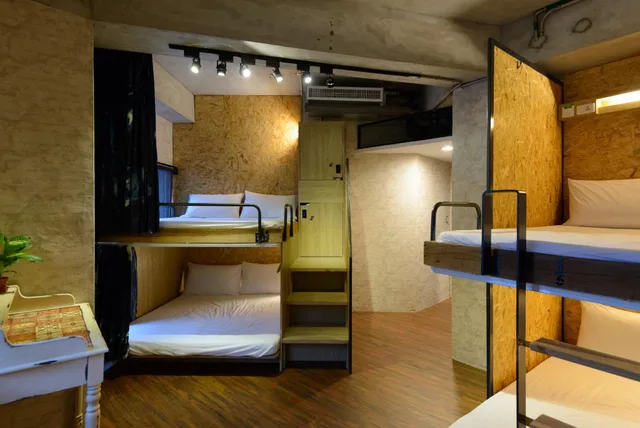 Private, 8 People, 4 Bunk Beds, Bunk Bed, Hualien Wow Hostel 3/3