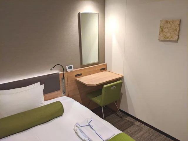 غرفة بسرير نصف مزدوج، KEIKYU EX INN HAMAMATSU-CHO DAIMON-STATION 7/11