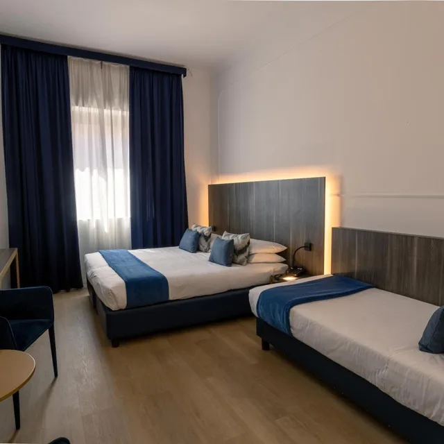 غرفة كلاسيكية ثلاثية، GRAND HOTEL TIBERIO 7/10