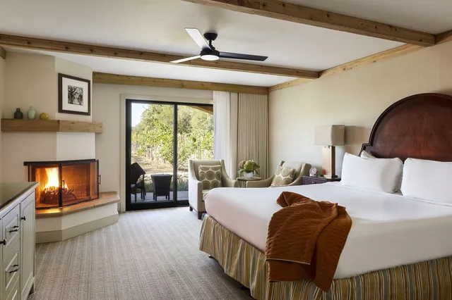 غرفة بسرير مزدوج بإطلالة، Napa Valley Lodge 2/2