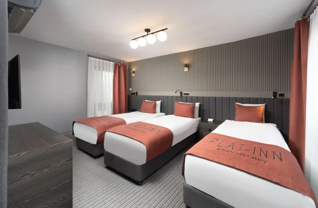 غرفة ثلاثية بثلاثة أسرّة، Union Hotel Plat Inn 3/5