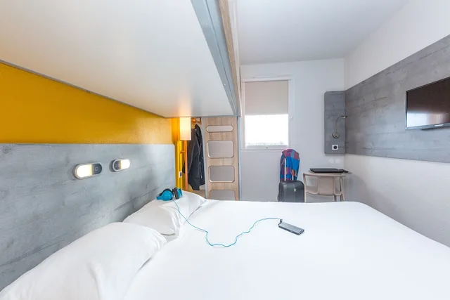 غرفة ثلاثية بثلاثة أسرّة، Ibis Budget Marmande 8/10