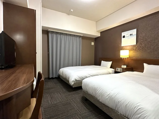غرفة قياسية بسريرين منفصلين للمدخنين، Hotel Route-Inn Yaizu Inter 2/3