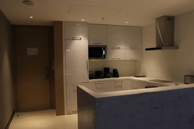 شقة بسرير كينج بإطلالة على المدينة بغرفة نوم واحدة، Marriott Executive Apartments Hyderabad 6/7
