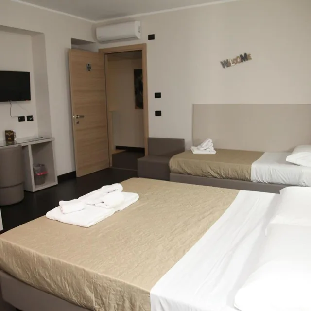 غرفة بسرير مزدوج، Hotel Sogni D Oro Airport Formerly Hotel Morgan 10/10