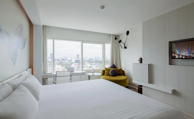 غرفة سوبيريور بسرير مزدوج، Centara Watergate Pavilion Hotel Bangkok 1/7