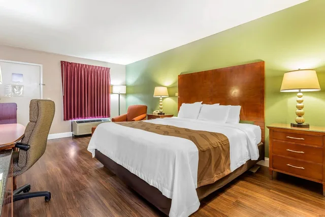 Room, King Bed, Accessible, Quality Inn & Suites near Robins Air Force Base 2/10