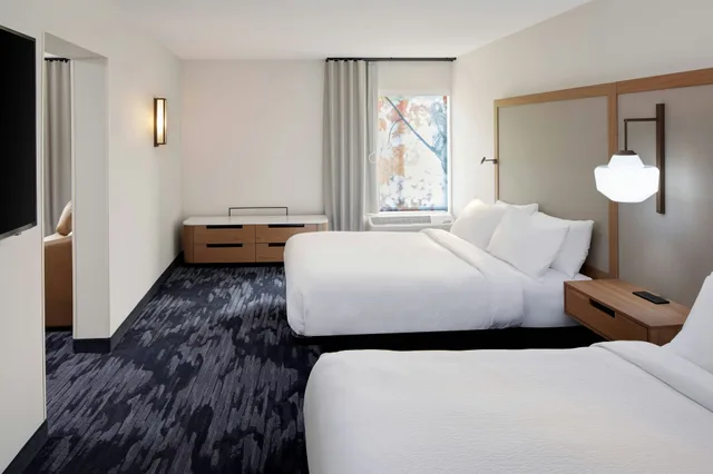 جناح بسريرين كوين، Fairfield Inn & Suites by Marriott Atlantic City Absecon 1/4