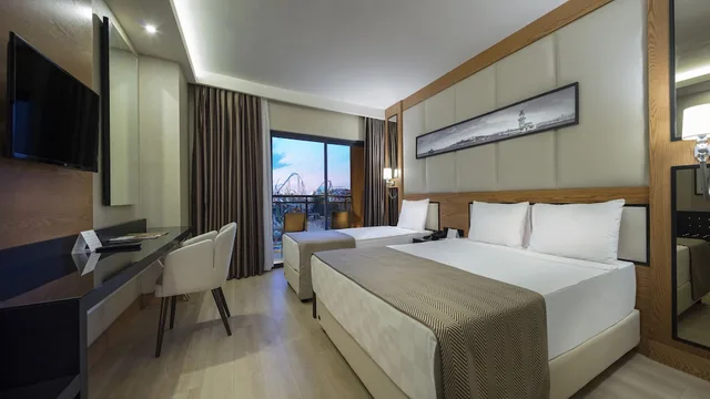 غرفة بإطلالة على المسبح مفردة بسرير مزدوج، Aydinbey Queen s Palace & Spa 6/9
