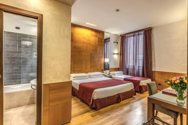 غرفة ثلاثية بسرير كوين وسرير فردي، Kolbe Hotel Rome 4/6