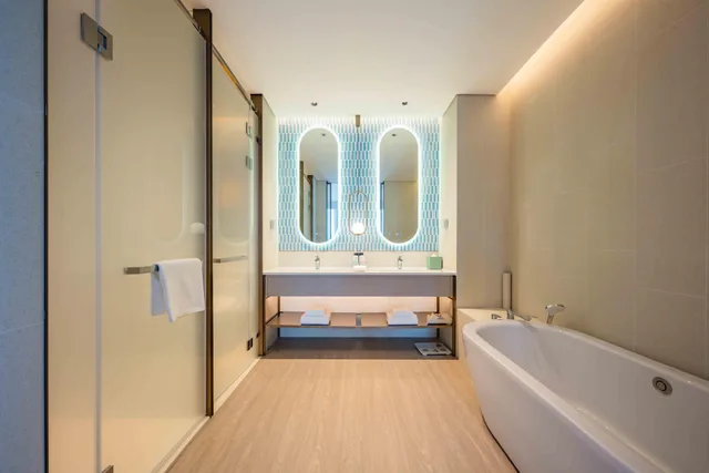 جناح بسريرين منفصلين بغرفة نوم واحدة، EVEN Hotel Shanghai Expo by IHG 4/4