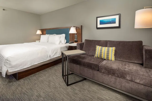 Room, King Bed, Hampton Inn Asheville Tunnel Road 2/3
