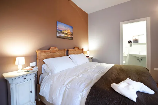 غرفة بسرير مزدوج بإطلالة على الحديقة، Relais Lo Stagnone 3/10
