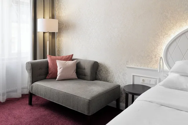 غرفة سوبيريور بسرير كينج، Hotel Rathauspark Wien - Handwritten Collection (Eroffnung 2026) 8/10