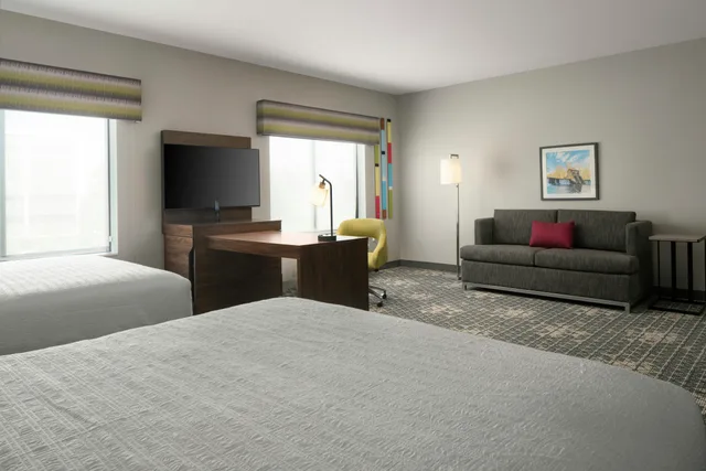 استوديو بسريرين كوين لذوي الإعاقة، Hampton Inn & Suites Somerset 1/1