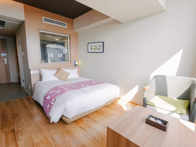 Double Bed, Club Floor، Ryukyu Onsen Senagajima Hotel 2/8