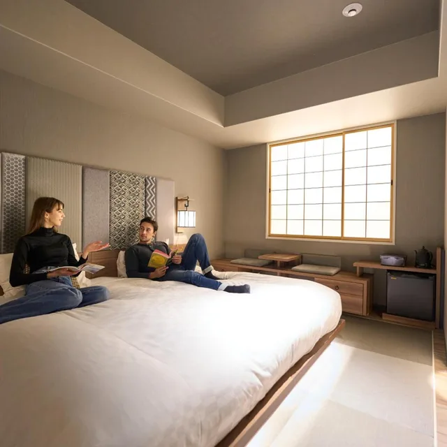 غرفة كبيرة بسرير مزدوج، Hotel Resol Kyoto Shijo Muromachi 1/3
