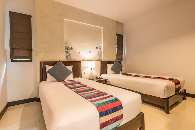 2 Bedrooms, Family, Double and Twin Beds, Krabi Aquamarine Resort 1/10