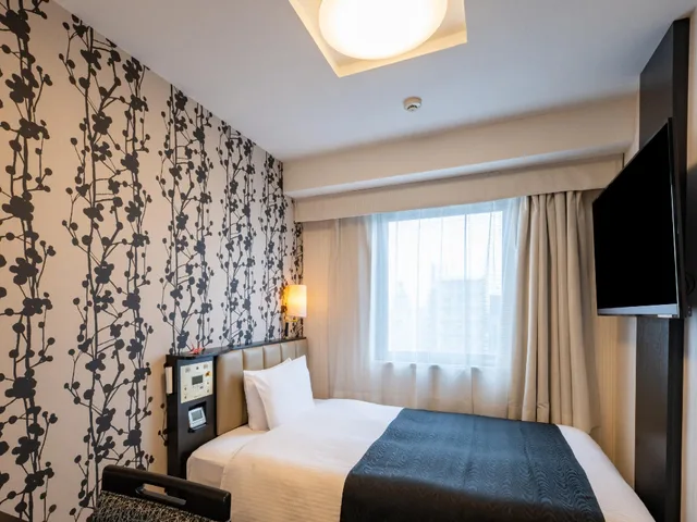 غرفة مفردة بسرير مزدوج، Apa Hotel Nagoya-Sakae Higashi 1/2