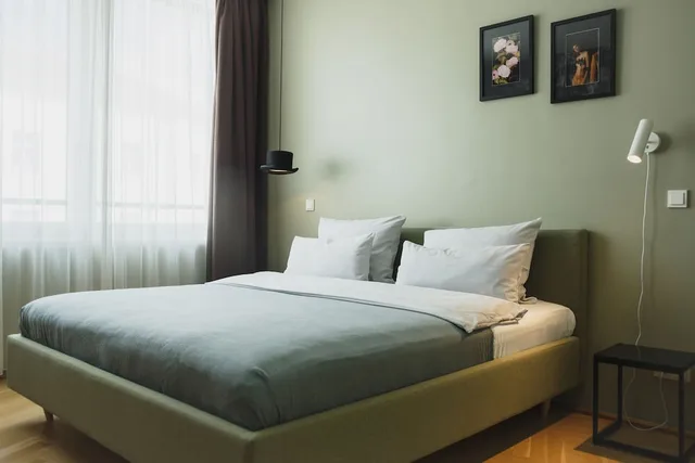 بنتهاوس فاخر بسرير كوين وسريرين منفصلين، The Circus Apartments 1/4