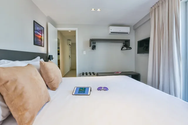 غرفة ديلوكس بسرير كينج مع أريكة، Quality Suites Joao Pessoa 3/10
