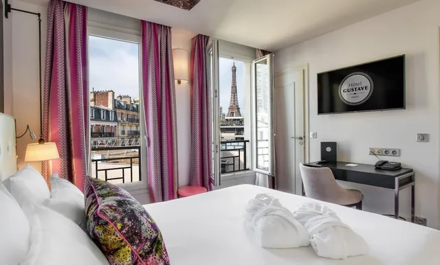 غرفة بسرير كوين، Hotel Gustave 4/8