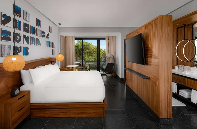غرفة بسرير كينج بشرفة لذوي الإعاقة، Conrad Tulum Riviera Maya 5/9