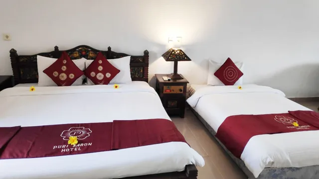 Deluxe, Triple, 1 Queen and 1 Single Bed, Puri Saron Madangan Hotel 7/10