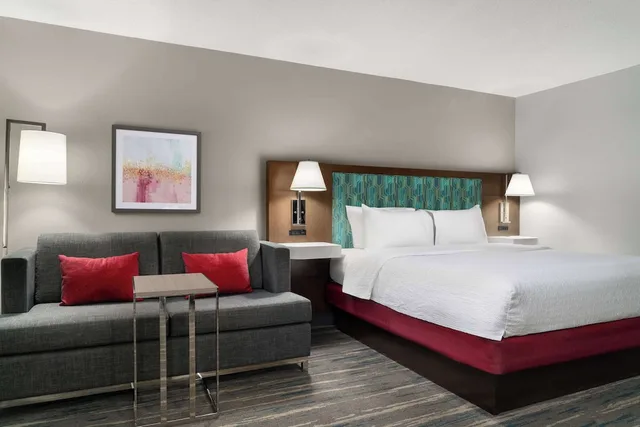 Deluxe, King Bed, Sofa, Hampton Inn Roanoke/Hollins - I-81 1/7