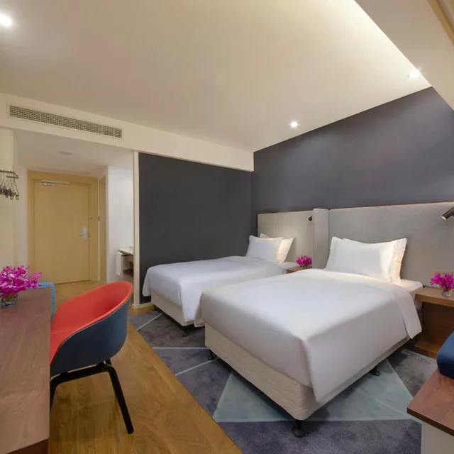 غرفة قياسية بسرير فردي في طابق مرتفع، HOLIDAY INN EXPRESS ZHANGJIAGANG EAST 1/6