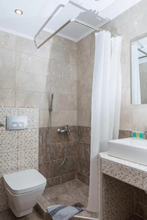 غرفة ديلوكس بسرير مزدوج، Ammos Beach Seaside Luxury Suites 4/7