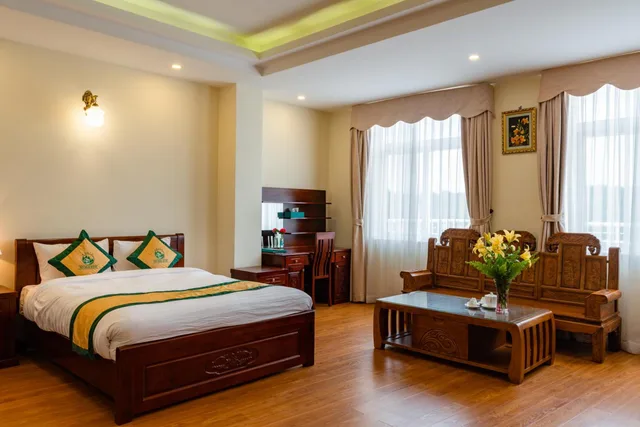غرفة ديلوكس رباعية، Thuy Hoang Nguyen Hotel Resort & Spa 4/4