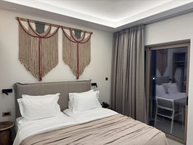 Executive, Double Bed, Partial Sea View, The Noverian Antama Organic Beach Resort Chania 2/10
