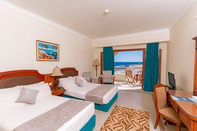 غرفة مفردة بإطلالة على البحر، Coral Hills Resort Marsa Alam 2/10