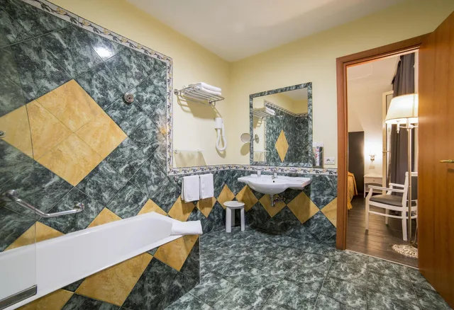 غرفة اقتصادية بسرير مزدوج بغرفة نوم واحدة، Grand Hotel Parco Del Sole 4/4
