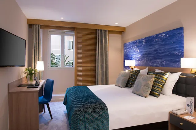غرفة بريفيليج بسرير كينج، Hotel Beau Rivage 2/4