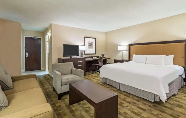 Room, King Bed, Sofa, West Tower, Corner، Hilton St. Louis at the Ballpark 1/2